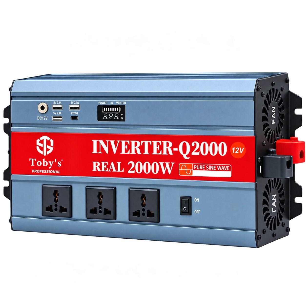 اینورتر توبیز 2000 وات کد Q2000