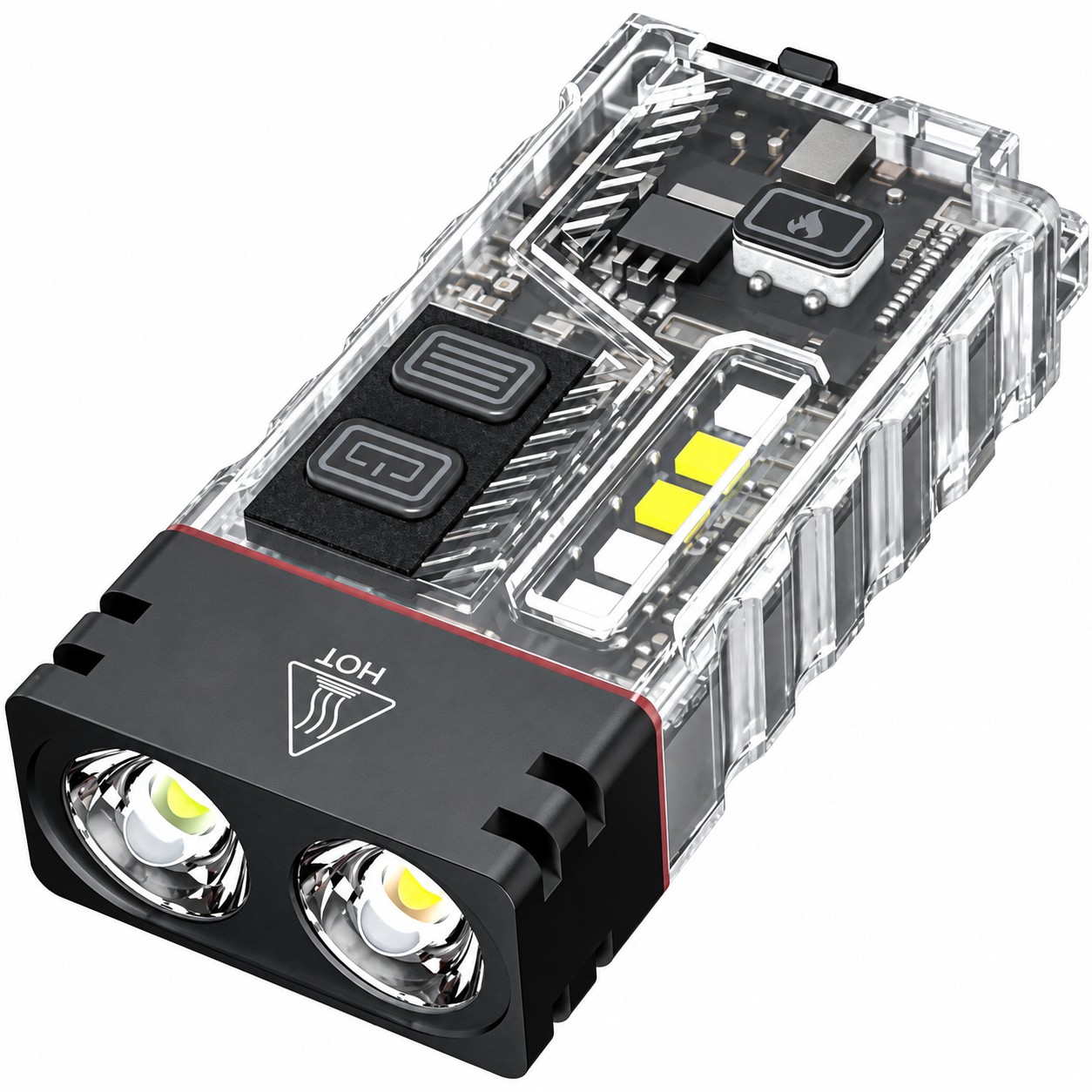چراغ قوه جیبی توبیز مدل فندک دار کد BV-16