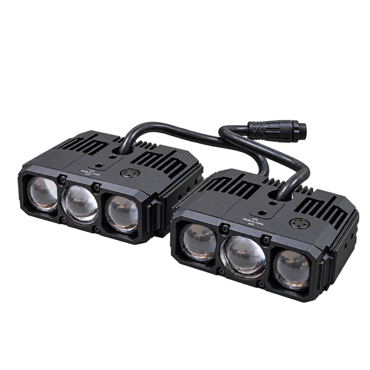 پروژکتور آفرودی نقطه زن توبیز مدل فن دار 3 لنز کد Beam-3 دو عددی